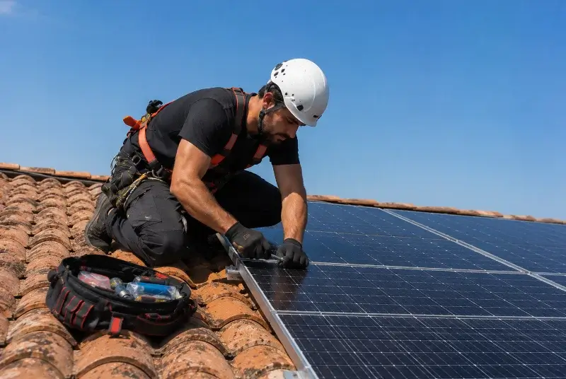 Maintenance et monitoring de panneaux solaires à Léguevin